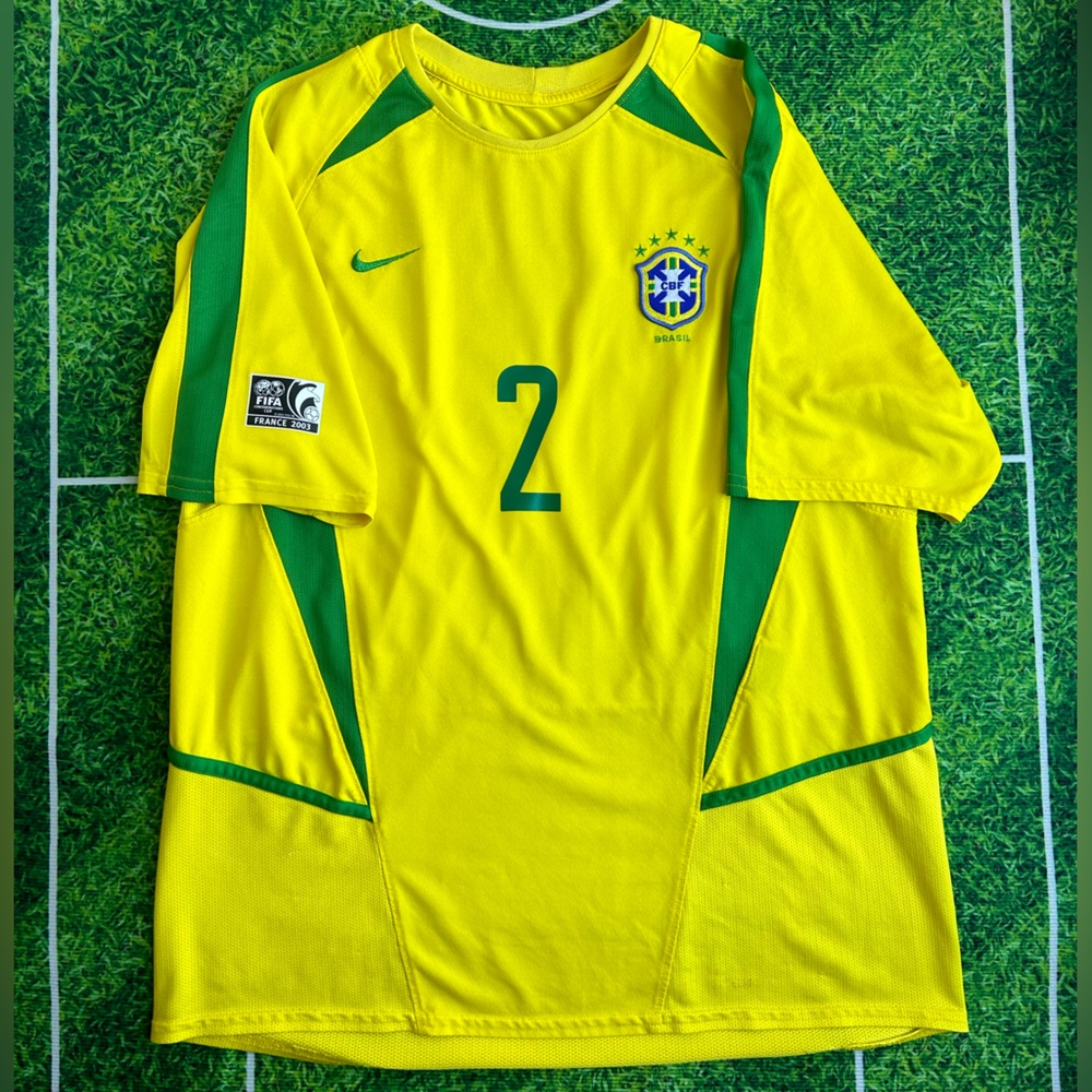 CAFU BRAZIL 2003 NIKE AUTHENTIC JERSEY.
